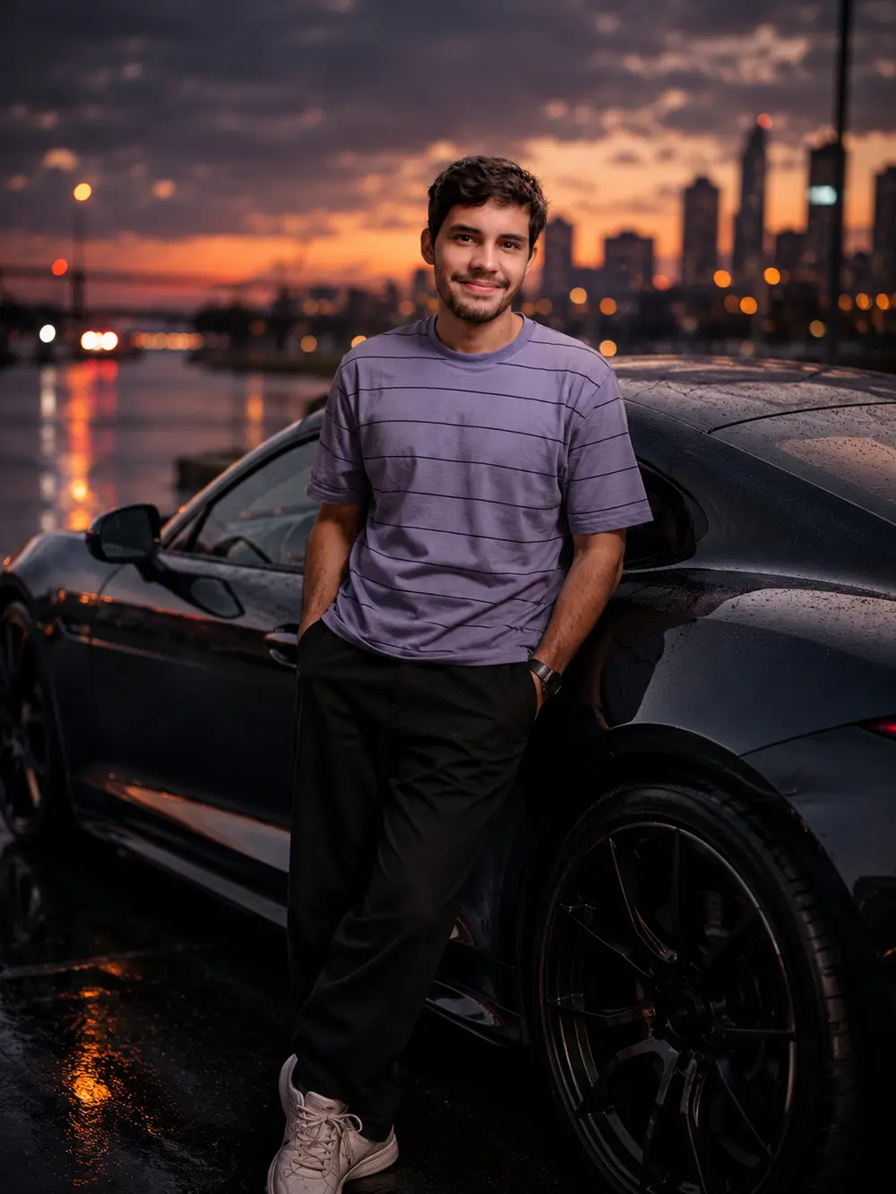 Result of Luxury car cinematic portrait