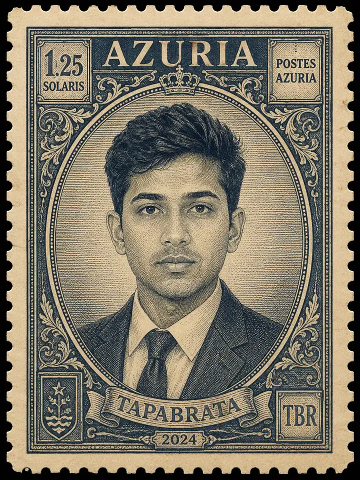 Sample image generated from the prompt: Vintage postage stamp
