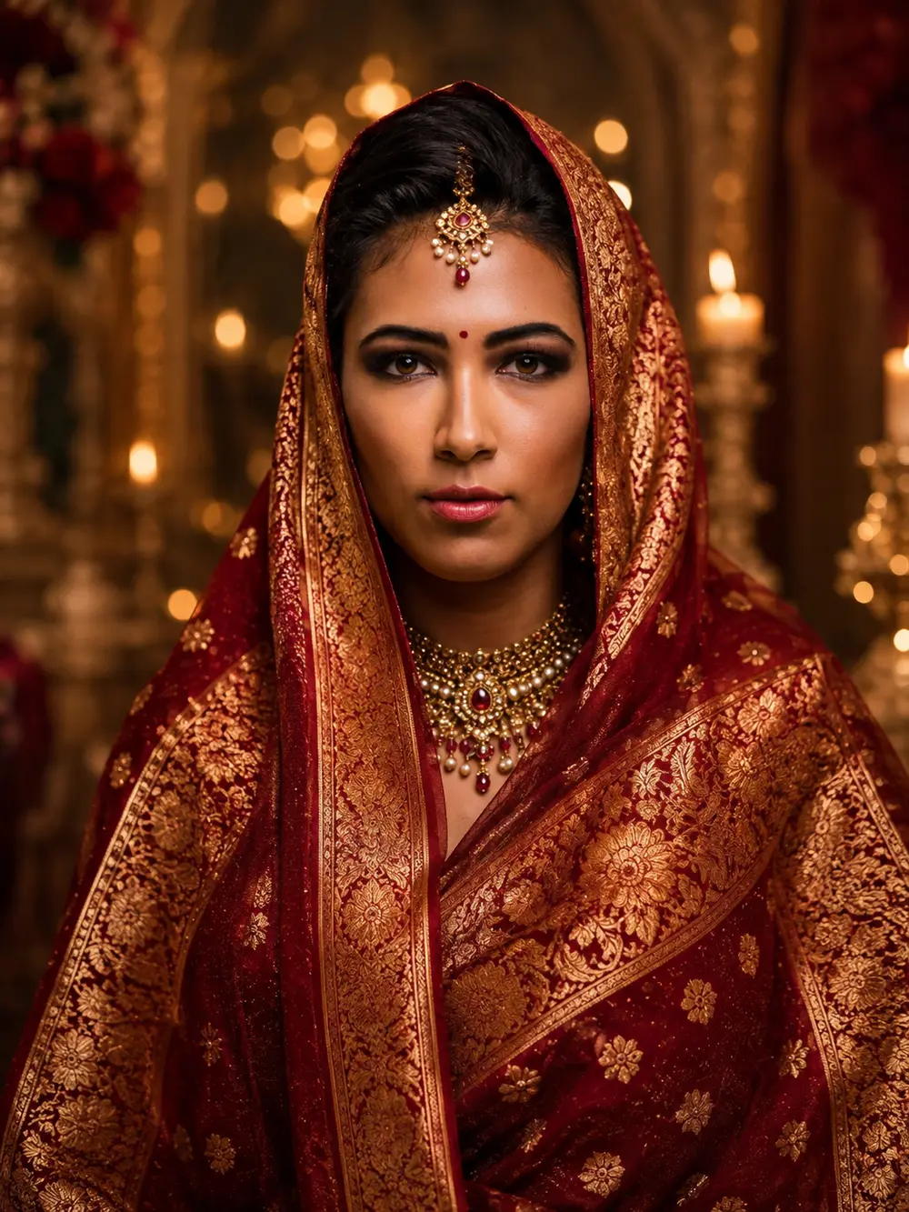 Result of Banarasi silk elegance