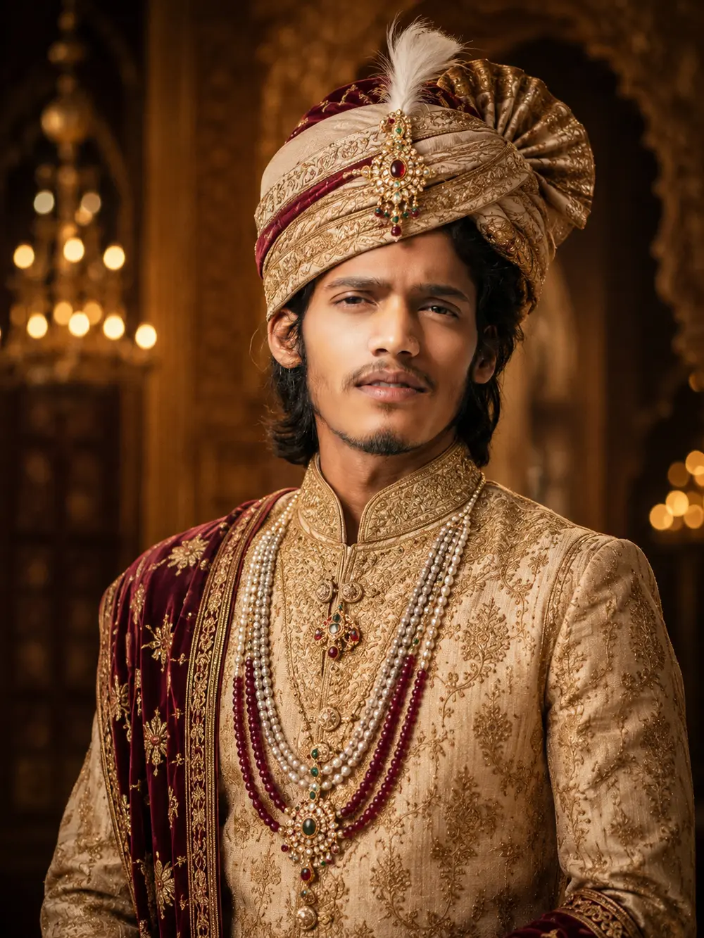 Result of Royal Rajasthani portrait